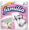 Туалетная бумага Familia Plus Весенний цвет  2 слоя 4 рулона