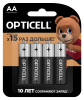 OPTICELL Батарейки AA 4шт