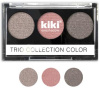 Тени KIKI Shadow Trio Collection Color 104 Молочный шоколад, Корица, Золотисто-коричневый