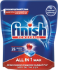 Таблетки для посудомоечных машин Finish All in 1 Power 25 шт