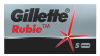 Лезвия для бритв Gillette Rubie 5 штук